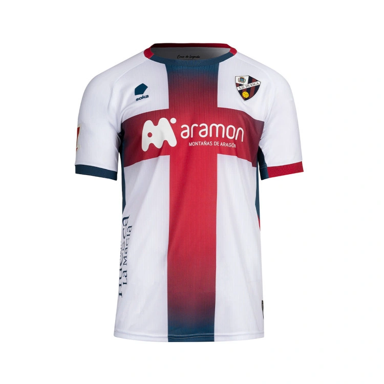 Camiseta Soka Sociedad Deportiva Huesca Segunda Equipación 2025-2026 3 Camiseta Soka Sociedad Deportiva Huesca Segunda Equipación 2025-2026