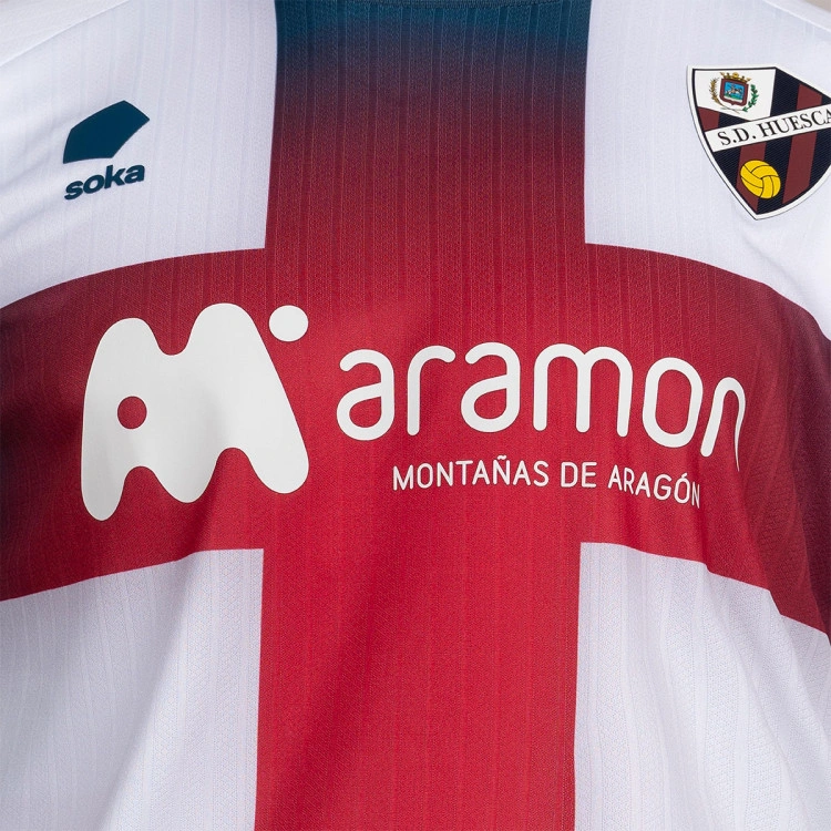 Camiseta Soka Sociedad Deportiva Huesca Segunda Equipación 2025-2026 8 Camiseta Soka Sociedad Deportiva Huesca Segunda Equipación 2025-2026