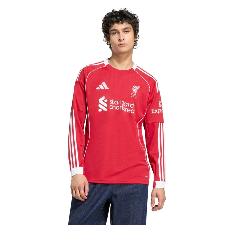 Camiseta adidas Liverpool FC Primera Equipación M\/L 2025-2026