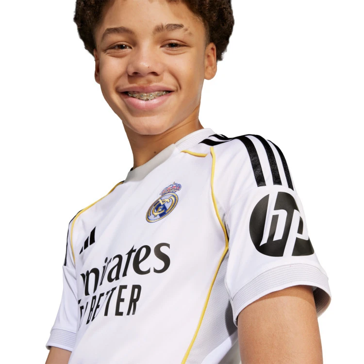 Camiseta adidas Real Madrid Primera Equipación 2025-2026 Niño 5 Camiseta adidas Real Madrid Primera Equipación 2025-2026 Niño