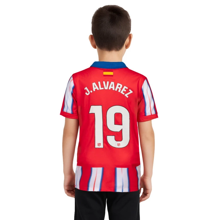 Camiseta Nike Julian Atlético de Madrid Primera Equipación 2024-2025 Niño Hyper Royal- Crimson-