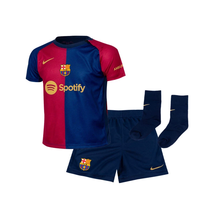 Conjunto Nike FC Barcelona Primera Equipación 2024-2025 Bebé