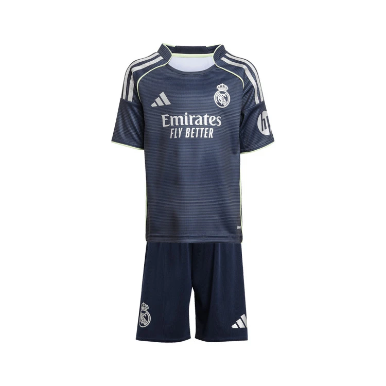 Conjunto adidas Real Madrid Segunda Equipación 2025-2026 Niño 7 Conjunto adidas Real Madrid Segunda Equipación 2025-2026 Niño