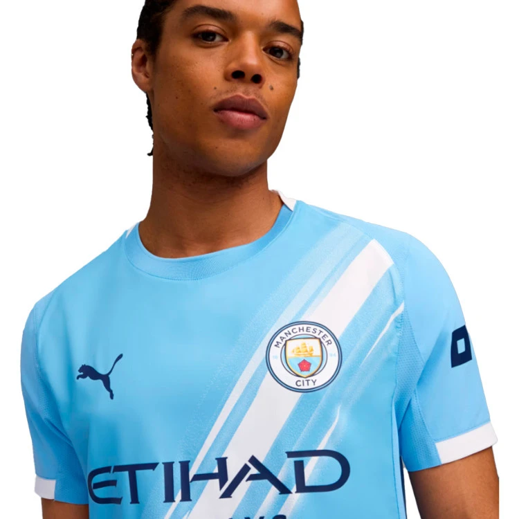 Camiseta Puma Manchester City Primera Equipación Authentic 2025-2026 4 Camiseta Puma Manchester City Primera Equipación Authentic 2025-2026