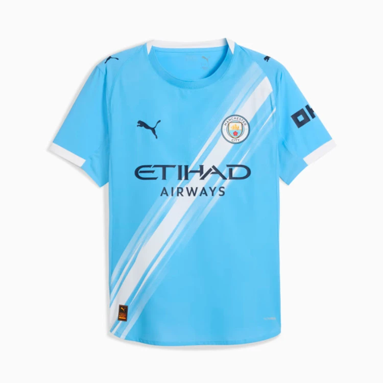 Camiseta Puma Manchester City Primera Equipación Authentic 2025-2026 6 Camiseta Puma Manchester City Primera Equipación Authentic 2025-2026