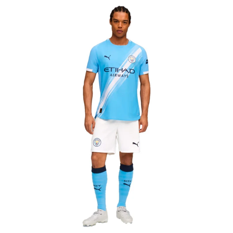 Camiseta Puma Manchester City Primera Equipación Authentic 2025-2026 8 Camiseta Puma Manchester City Primera Equipación Authentic 2025-2026