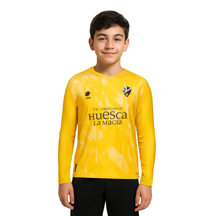 Camiseta Soka Sociedad Deportiva Huesca Cuarta Equipación Portero 2024-2025  Niño