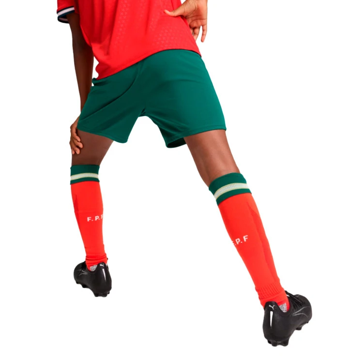 Pantalón corto Puma Portugal Primera Equipación 2024-2025 Niño 3 Pantalón corto Puma Portugal Primera Equipación 2024-2025 Niño