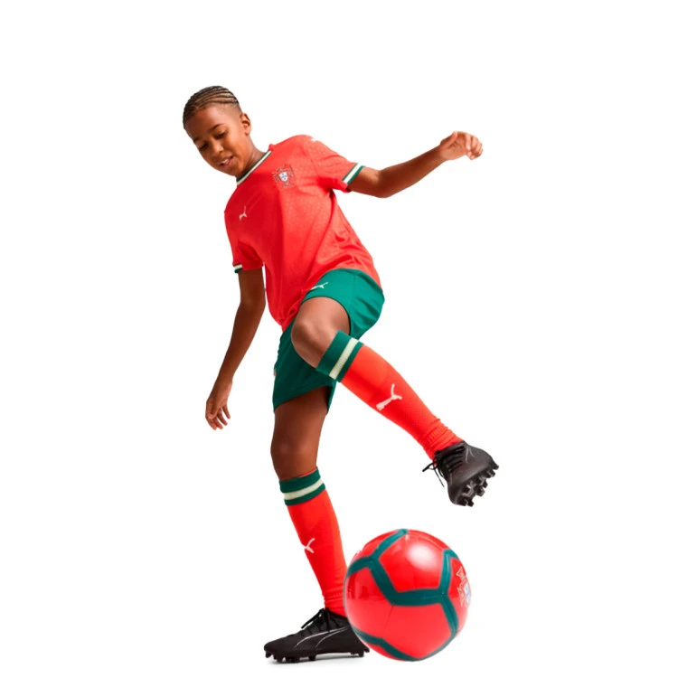 Pantalón corto Puma Portugal Primera Equipación 2024-2025 Niño 5 Pantalón corto Puma Portugal Primera Equipación 2024-2025 Niño
